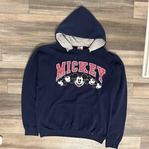 Disney Navy and Gray Mickey Hoodie